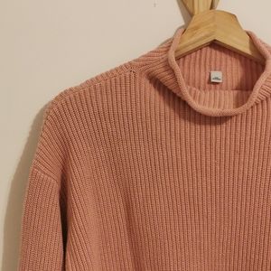Won Hundred Small Pink Organic Cotton Sweater